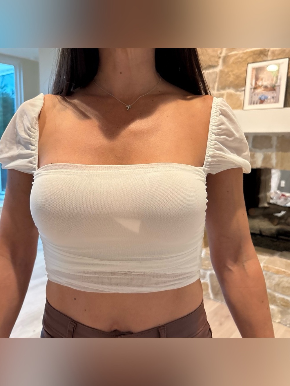 PRINCESS POLLY white top